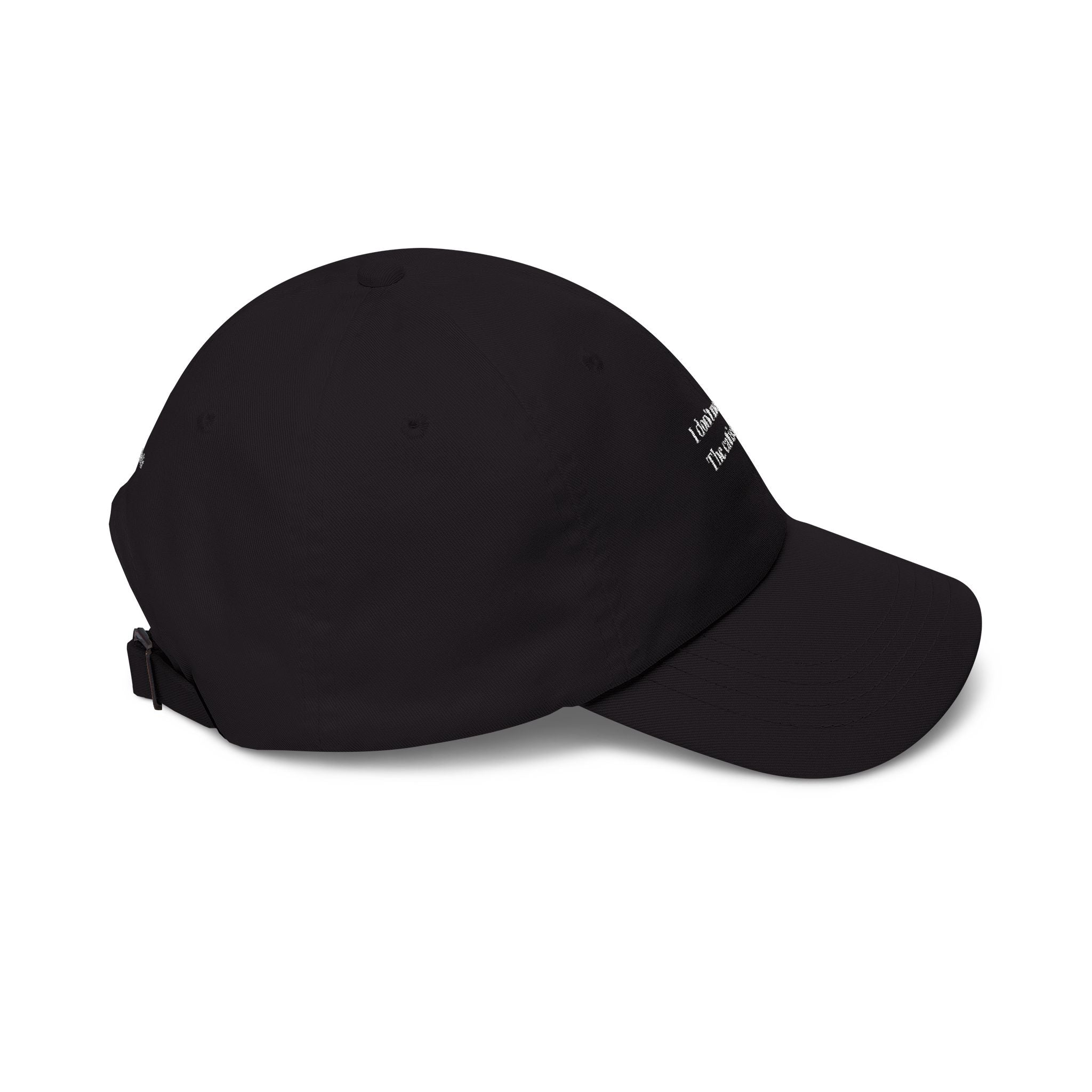 I don't move. The cat is sleeping Classic Dad Cap — Minimal Embroidered Baseball Hat